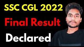 SSC CGL 2022 Final Result Out | Congratulations 