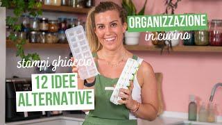 12 IDEE ALTERNATIVE con STAMPI DEL GHIACCIO | #organizzazione in cucina | #zerowaste #batchcooking