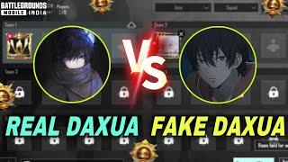 Real Daxua VS Fake Daxua  King of Tdm 5 Finger Faster Player ️ PUBG BGMI