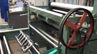 paper roll to sheet cutting machine