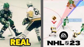 Mario Lemieux's Famous Goal Recreated in NHL 23