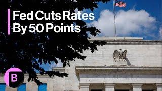 Fed Cuts Benchmark Rate by a Half Point in Historic Decision