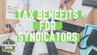 Tax Benefits For Real Estate Syndication