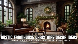 Rustic Farmhouse Christmas Décor Ideas  Cozy & Festive Inspiration for 2024