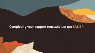 My Support Renewals: Manage & Renew your Oracle Premier Support Online