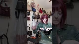 Coach rogue 1941 chain link large tote shopper army green leather bag review