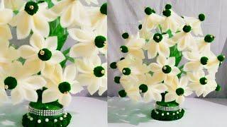 GULDASTA/DIY/NEW DESIGN FOAM GULDASTA/WOOLEN/ WASTE PLASTIC BOTTLE FLOWERPOT/VASE/FOAM GULDASTA/FOAM