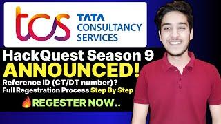 TCS Mass Hiring 2024, 2025 | TCS Hiring 2025 Batch | TCS HackQuest Season 9 Registration Process