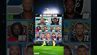 NFL All Breakout Team Offense #nfl #football