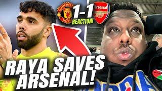 LUCKY Arsenal!  | Manchester United 1-1 Arsenal | Saeed Reaction