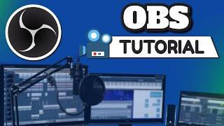 OBS-Tutorial: Bildschirm + Webcam + Logo einblenden