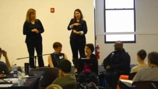 Barak ade Soleil & 3Arts' Esther Grimm—Kennedy Center’s Leadership Exchange in Arts & Disability