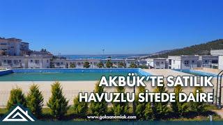 Didim Akbük'te Havuzlu Sitede Satılık 1+1 #Fırsat Daire