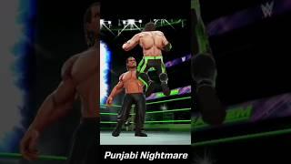 KHALI vs 6 AJ" Khali thordega teri nalli" #bringonthemayhem #wwemayhem #shortvideo @fennyking