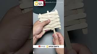 Art and Craft Ideas | Popsicle Stick crafts fan | #popsiclestick #craftideas #ytshorts