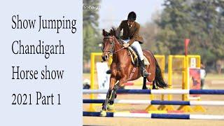 Show Jumping at Chandigarh horse show 2021