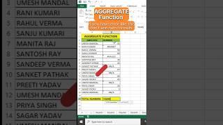 Excel Tricks #shorts #msexcel #excel #exceltutorial #exceltips #techmicrosoft #youtubeshorts
