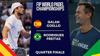 NO CHANCE! | Galan/Coello VS Rodrigues/Freitas | FIP WORLD PADEL CHAMPIONSHIPS 2024