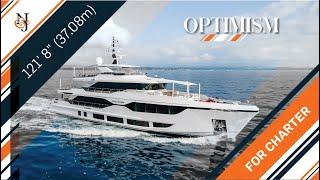 M/Y OPTIMISM for Charter | 121' 8" (37.08m) Gulf Craft Yacht