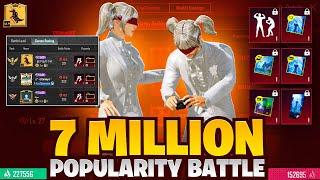 Pk1 To Pk3 Popularity Battle Journey - 7 Million Popularity Snipe - How To Win Popularity Battle