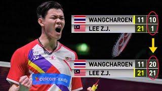 Lee Zii Jia's INSANE COMEBACK from 1-10 DOWN