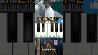 Leo bgm piono easy study..karthik r shorts