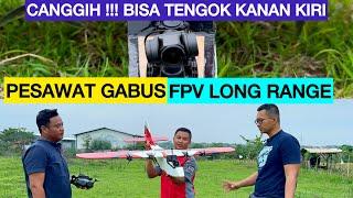 PESAWAT GABUS CANGGIH UNTUK FPV LONG RANGE pake HEAD TRACKER XF ROBOT