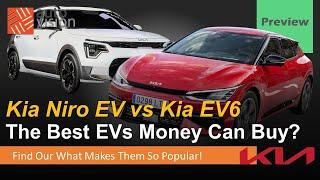 [ EV6 vs Niro EV ] Battle of the Best EVs Currently! EV6 is spectacular, but e-Niro might be better!