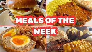 MEALS OF THE WEEK |  HOMEMADE SCOTCH EGGS | What We Eat + Dinner inspiration