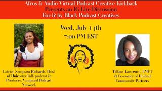 "BIPOC" Mental Health IG Live with Tiffany Lawrence