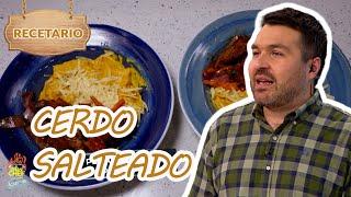 ¿Cómo hacer 'Cerdo salteado con tagliatelle a la huancaína'? | El Gran Chef Famosos