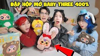 SAMMY PHONG CẬN VÀ SIMMY KAIRON ĐẬP FULL HỘP BABY THREE 400% SIÊU TO KHỔNG LỒ