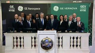 GE Aerospace (NYSE: GE) and GE Vernova (NYSE: GEV) Ring The Opening Bell®