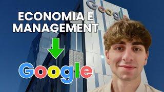 Entrare in Google con una laurea in economia (analisi profili LinkedIn)