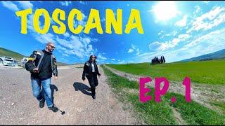  PASQUA 2022 IN TOSCANA STRADE E POSTI SPLENDIDI  KM A GO GO E TAAAANTO VERDE  [EP. 1]