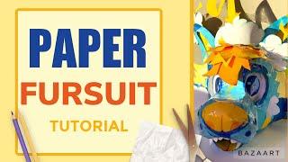 Paper Fursuit Tutorial! | (Please read the description!)