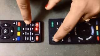 Make set top box remote work as  tv remote