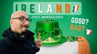 MY FIRST IMPRESSIONS of IRELAND | LIVING in IRELAND!