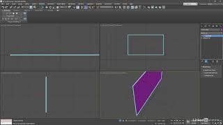 آموزش مدلسازی تری دی مکس 3ds max planar surface volume