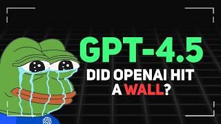 OpenAI's GPT-4.5 Doesn't Look Great