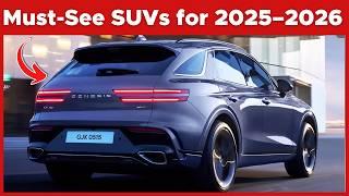 6 BEST SUVs to Buy in 2025 - 2026