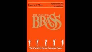 Fugue in G Minor (Little) Brass Quintet Score from Canadian Brass Publications