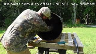 How to Build a UDS - Ugly Drum Smoker.  (Burn out, prep, drill, paint and assembly) UDSparts.com