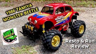 1986 TAMIYA MONSTER BEETLE RESTORATION AND RUN REVIEW