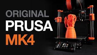 Original Prusa MK4 - always perfect first layer, 32bit board, Nextruder, Input shaper - SHIPPING NOW