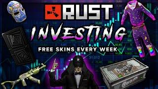 Rust Skins Investing: Neon Boom Storage, Toxic Wolf AR, Rainbow Pony Porcelain Set, Shattered RS Set