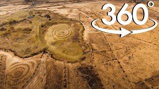 Exploring the Mystery: 360° Drone Footage Over Scotland's Unusual Floating Bog