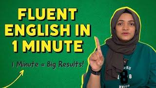 Practice English in 1 Minute Daily And See the Difference | English With Me