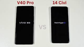 Vivo V40 Pro vs Xiaomi 14 Civi Speed Test and Camera Comparison