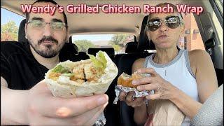 Wendy's Grilled Chicken Ranch Wrap Fast Food Review